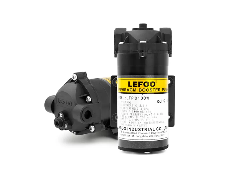 12V DC ro bomba de refuerzo lfp0100w proveedor