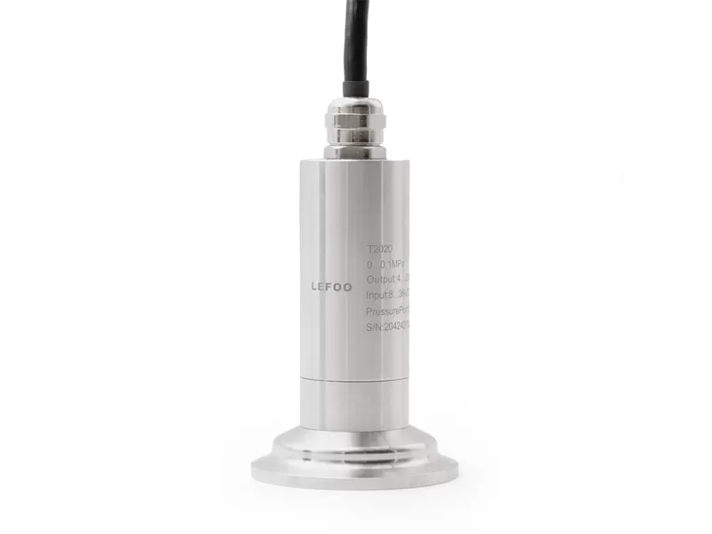 Tipo de abrazadera de película plana sanitaria transmisor de presión lft2020 proveedor al por mayor