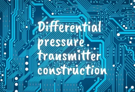 Transmisor de presión diferencial construcción