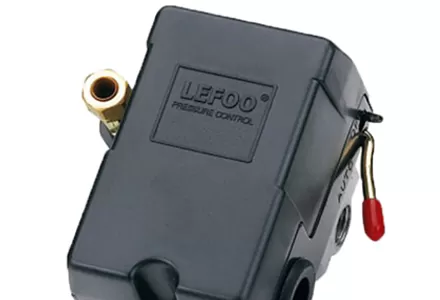 Ajuste del interruptor de presión del compresor LF10