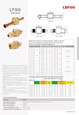 Vidrio de visión LFSG