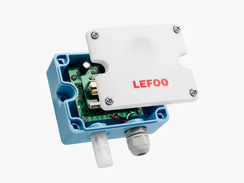 Transmisor de monitor CO2 montado en la pared lfg201 empresas