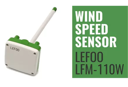 LFM-110-W del sensor de velocidad del viento